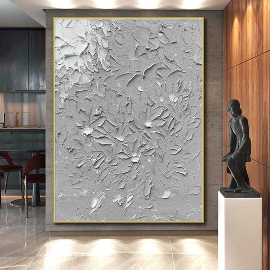 Monumental Modern Abstract Canvas for Home Indoor Poolside Relaxing Retreat