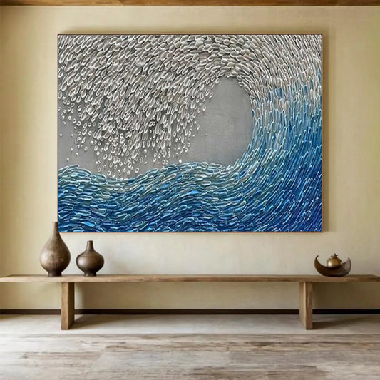 Expansive Abstract Wall Art for Bedroom & Living Room LargeART1654