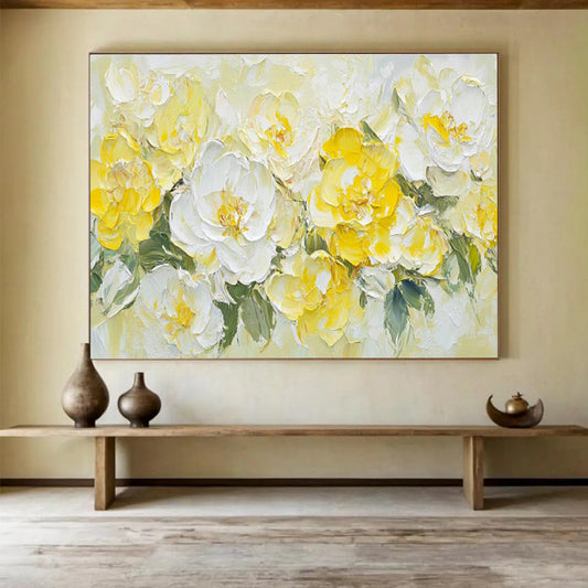 Massive Hand - Painted Textured Abstract Wall Art for Decor Statement DKH696