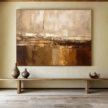 Giant-Scale Hand-Painted Abstract Art for Living Room & Bar LargeART1504