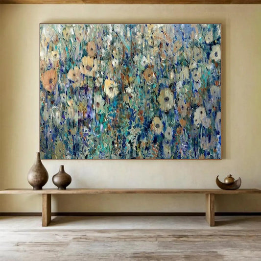 Charming Large Abstract Artwork for Bar & Hotel Lobby DKH897