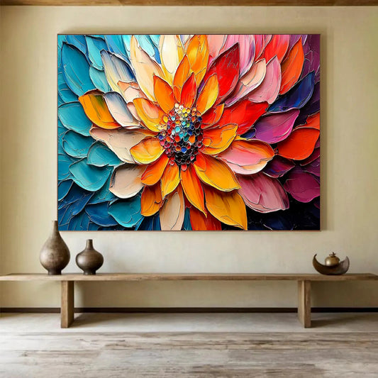 Ethereal Large Abstract Canvas for Living Room & Bedroom LargeART1766
