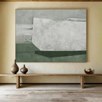 Immense Hand - Painted Textured Abstract Art for Office & Bar DKH611