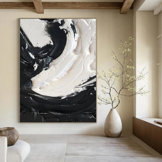 Big-Size Custom Abstract Paintings for Dining Room & Bar DTP385