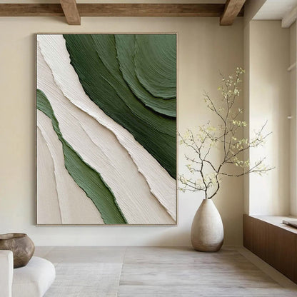 Massive Hand - Painted Textured Custom Abstract Art, for Office and Entryway DKH1481