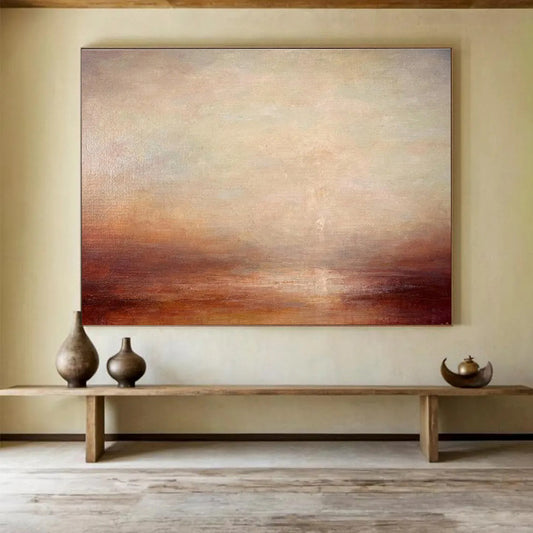 Colossal Hand - Painted Textured Abstract Artwork for Complete Makeovers DKH775