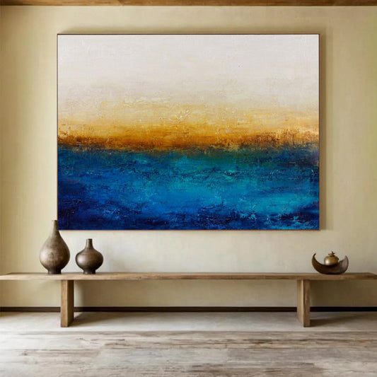 Large - Format Custom Abstract Wall Art for Bar DKH007