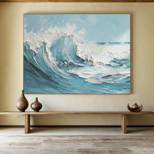 Bespoke Large Abstract Wall Art for Corporate Headquarters DKH042