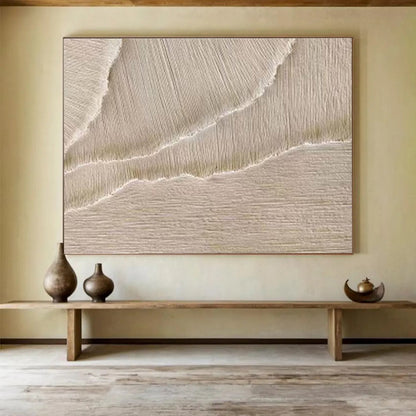 Custom Hand - Painted Abstract Wall Decor for Office & Entryway DKH095