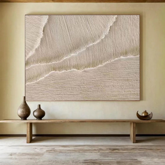 Custom Hand - Painted Abstract Wall Decor for Office & Entryway DKH095