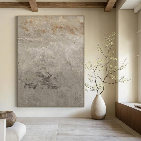 Intricately Textured Abstract Artwork for Dining Room & Hotel Suite DKH0960
