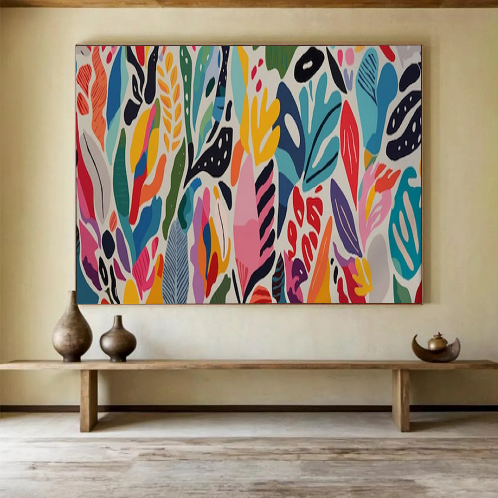 Tranquil Large - Scale Abstract Canvas for Bedroom & Entryway LargeART1649