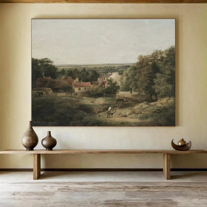Modern Colossal Abstract Canvas Art for Bedroom & Dining Room LargeART1609
