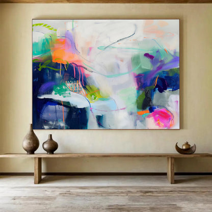 Gigantic Textured Abstract Wall Mural for Living Room & Bar DKH496