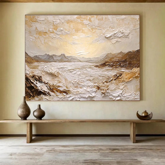 Large - Format Abstract Canvas for Dining Room & Hallway DKH458