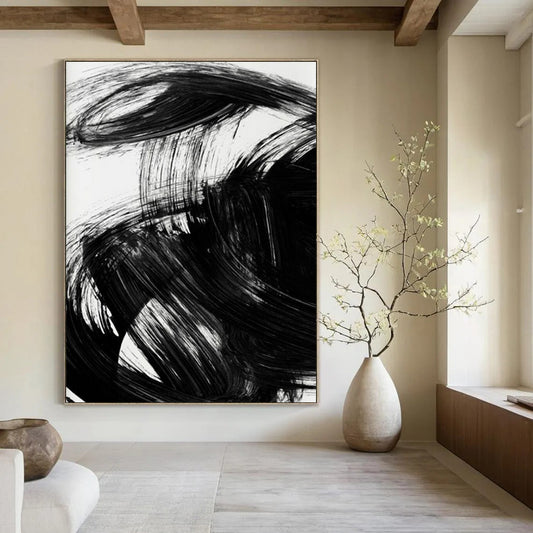 Handmade Custom Abstract Paintings: Large Dimensions, Textured Wonders DTP195