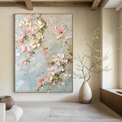 Mystical Textured Abstract Wall Art for Bedroom & Yoga Room LargeART2067