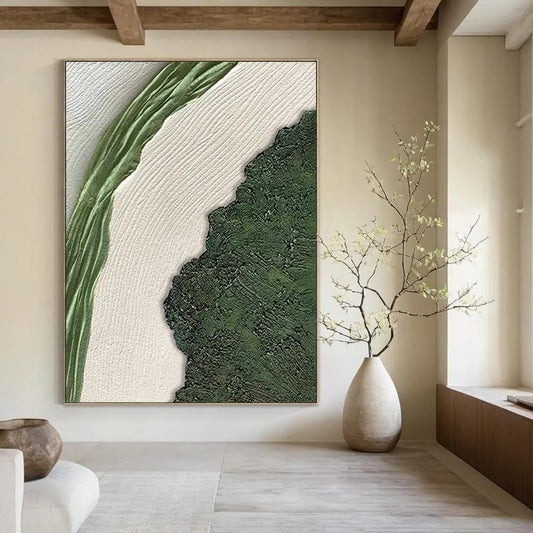 Large Custom Abstract Artworks: Textured Wonders for Bedroom & Entryway DTP316
