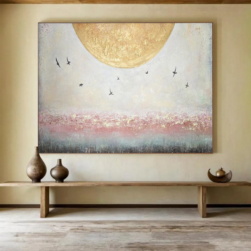 Timeless Abstract Painting for Entryway & Hotel LargeART1773
