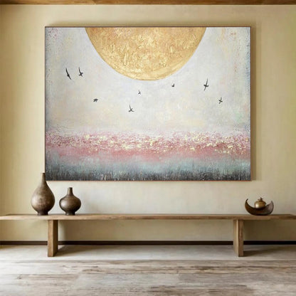 Timeless Abstract Painting for Entryway & Hotel LargeART1773