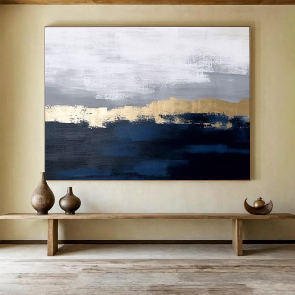 Colossal Handmade Textured Abstract Wall Decor for Emphasized Visuals DKH784