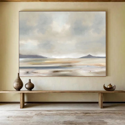“Inspiring Echoes” Immense Abstract Artwork for Entryway & Office DKH359