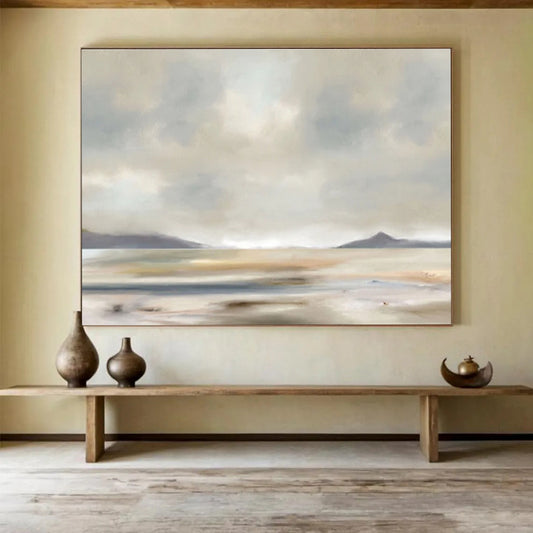 “Inspiring Echoes” Immense Abstract Artwork for Entryway & Office DKH359