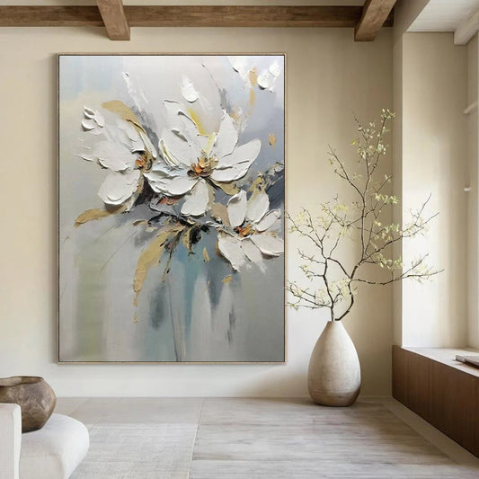 Gigantic Hand-Painted Abstract Wall Mural for Bar & Hotel Lobby LargeART2201