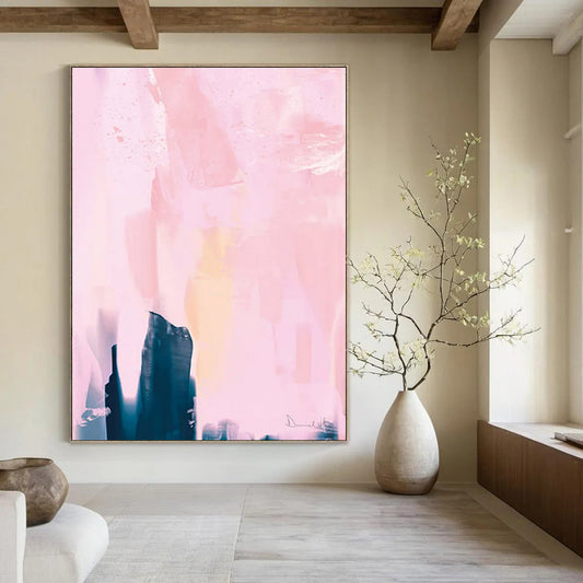 Custom Handmade Abstract Art: Big Sizes, Textured Styles for Impact DTP180
