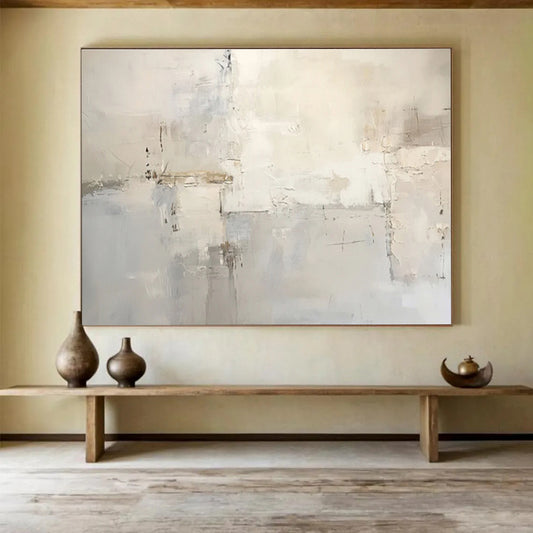 Giant Hand - Painted Textured Abstract Wall Mural for Entryway & Bedroom DKH624
