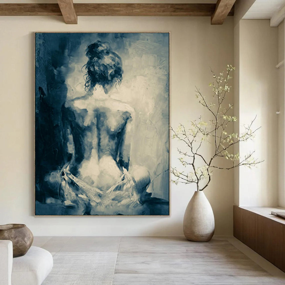 Hand-Painted Personalized Abstract Painting for Living Room & Bar LargeART1833