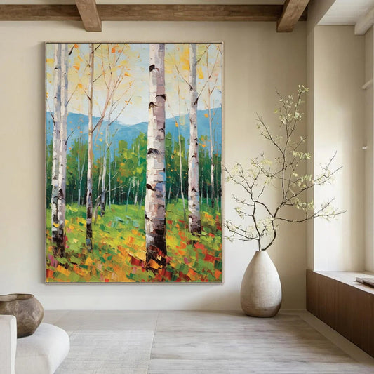 Enormous Custom - Painted Textured Canvas Abstract for Bar & Entryway DKH1059