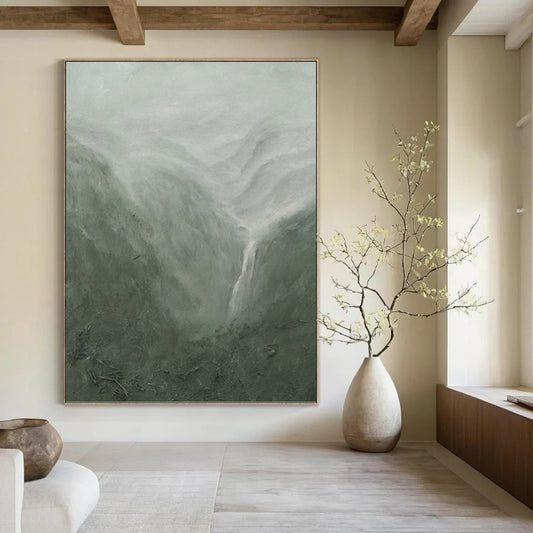 Extra - Colossal Hand - Painted Custom Abstract Work (with Unique Textures), for Hallway and Bar DKH1490
