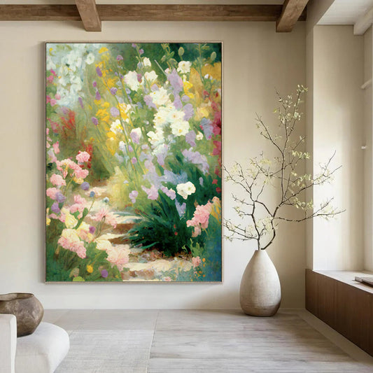 Stunning Hand - Painted Textured Abstract Canvas for Living Room & Bar DKH1356