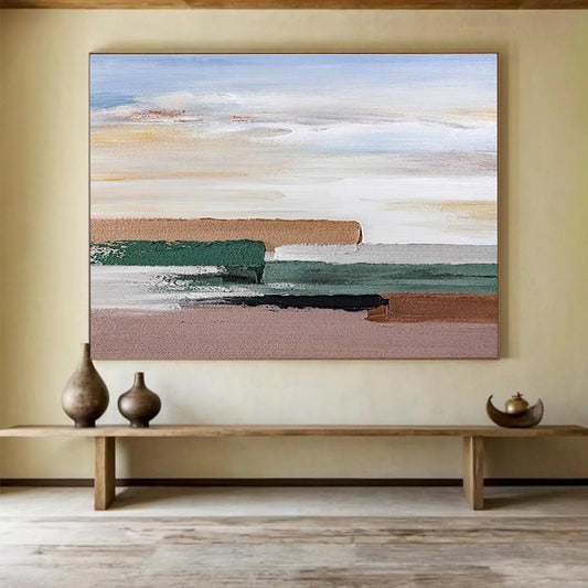 Giant Textured Hand - Crafted Abstract Painting for Transformed Environments DKH788
