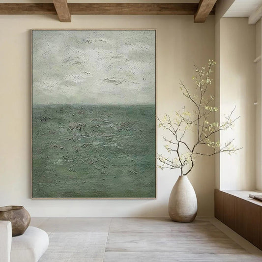 Mega - Dimensioned Hand - Painted Textured Custom Abstract Odyssey, for Bedroom and Dining Room DKH1504