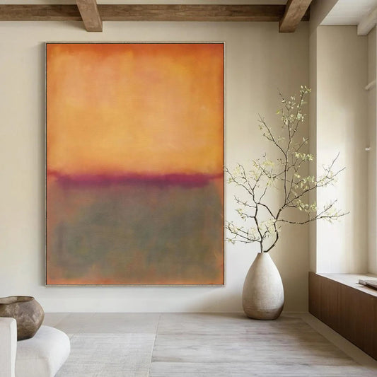 Sensationally Enormous Hand - Painted Textured Abstract Painting for Music Room & Auditorium DKH1239