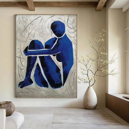 Handmade Textured Abstract Canvas for Office & Dining Room LargeART2166