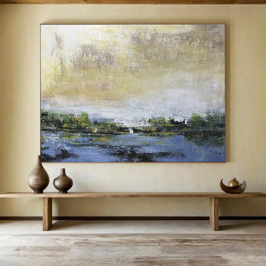 Breathtaking Giant Abstract Canvas for Bedroom & Entryway DKH195