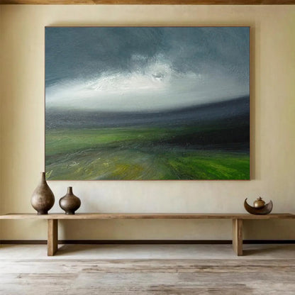 Misty Green Landscape - Dreamy Bedroom Escape DLZ029