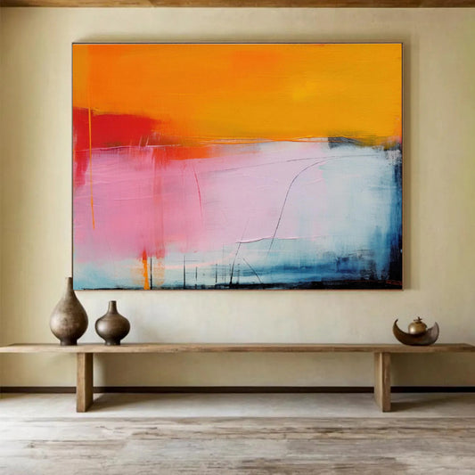 Grand Textured Abstract Canvas for Hallway & Living Room DKH499