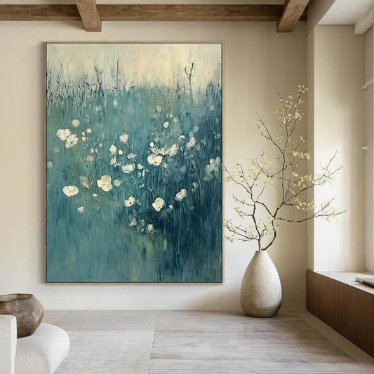 Hand-Painted Personalized Abstract Painting for Bedroom & Hotel LargeART1933