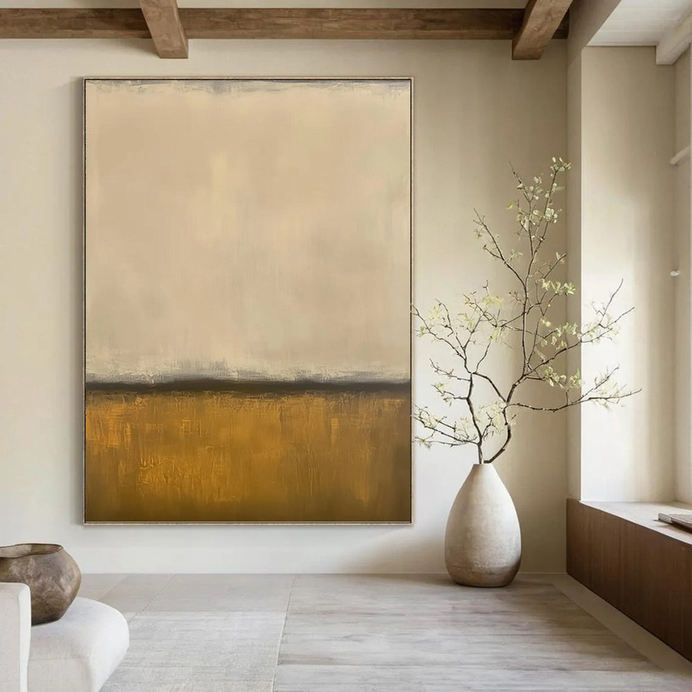 Exquisitely Gigantic Hand - Painted Textured Abstract Mural for Bar & Hotel DKH1238
