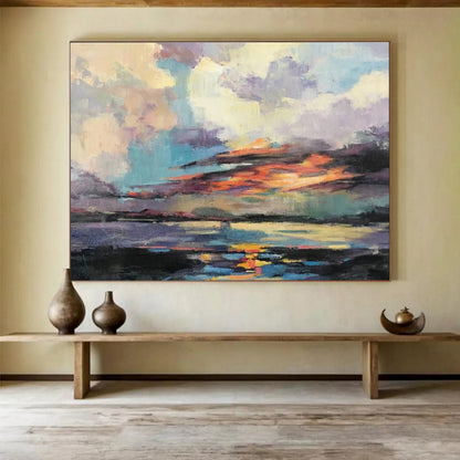 Alluring Large - Sized Abstract Wall Art for Bar & Office DKH197