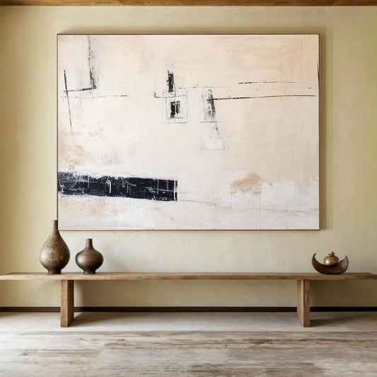 Hand - Painted Bespoke Artwork for Bedroom & Dining Room DKH096