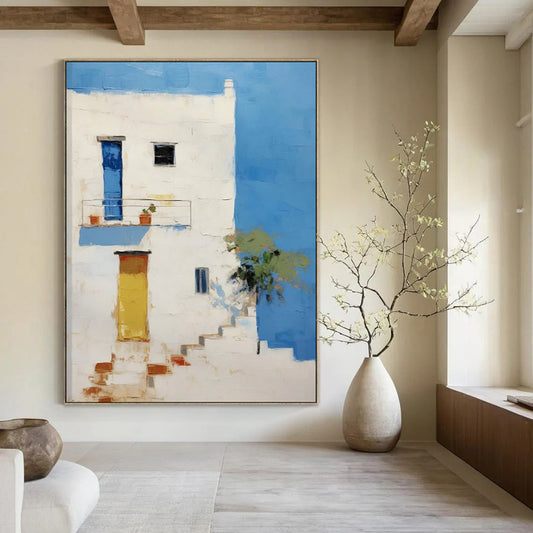 Hand-Painted Personalized Abstract Painting for Bar & Hotel LargeART1837