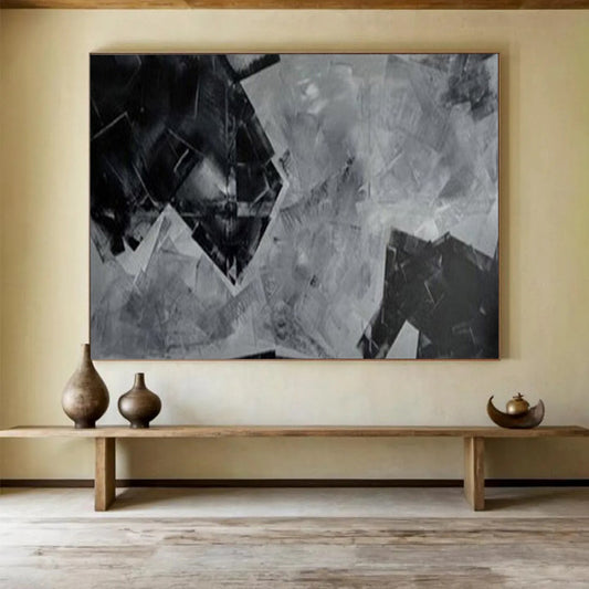 Impressive Monumental Abstract Wall Mural for Bar & Hotel LargeART1732