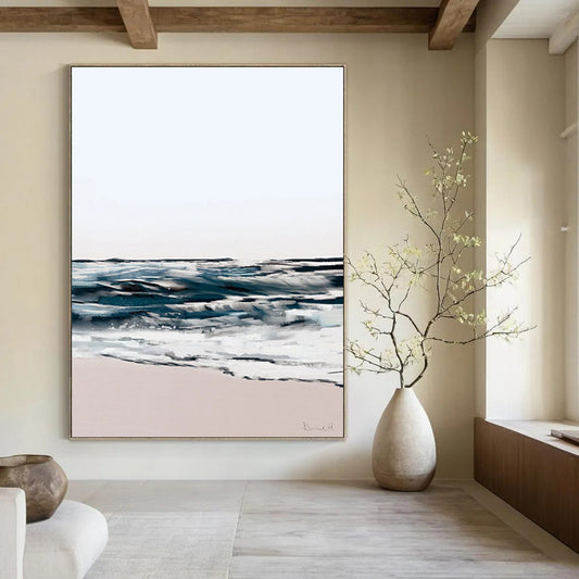 Large Custom Handmade Abstract Artworks: Textures that Delight DTP208