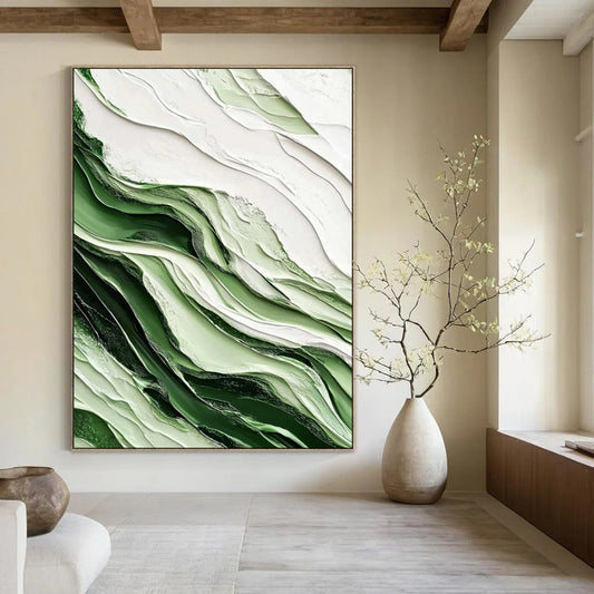 Sophisticated Textured Abstract Wall Art for Office & Reception Area LargeART2069