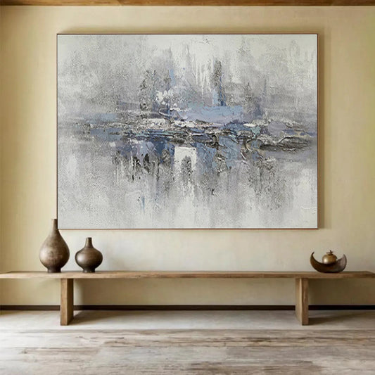 “Abstract Odyssey” Oversized Abstract Mural for Hallway & Office DKH349